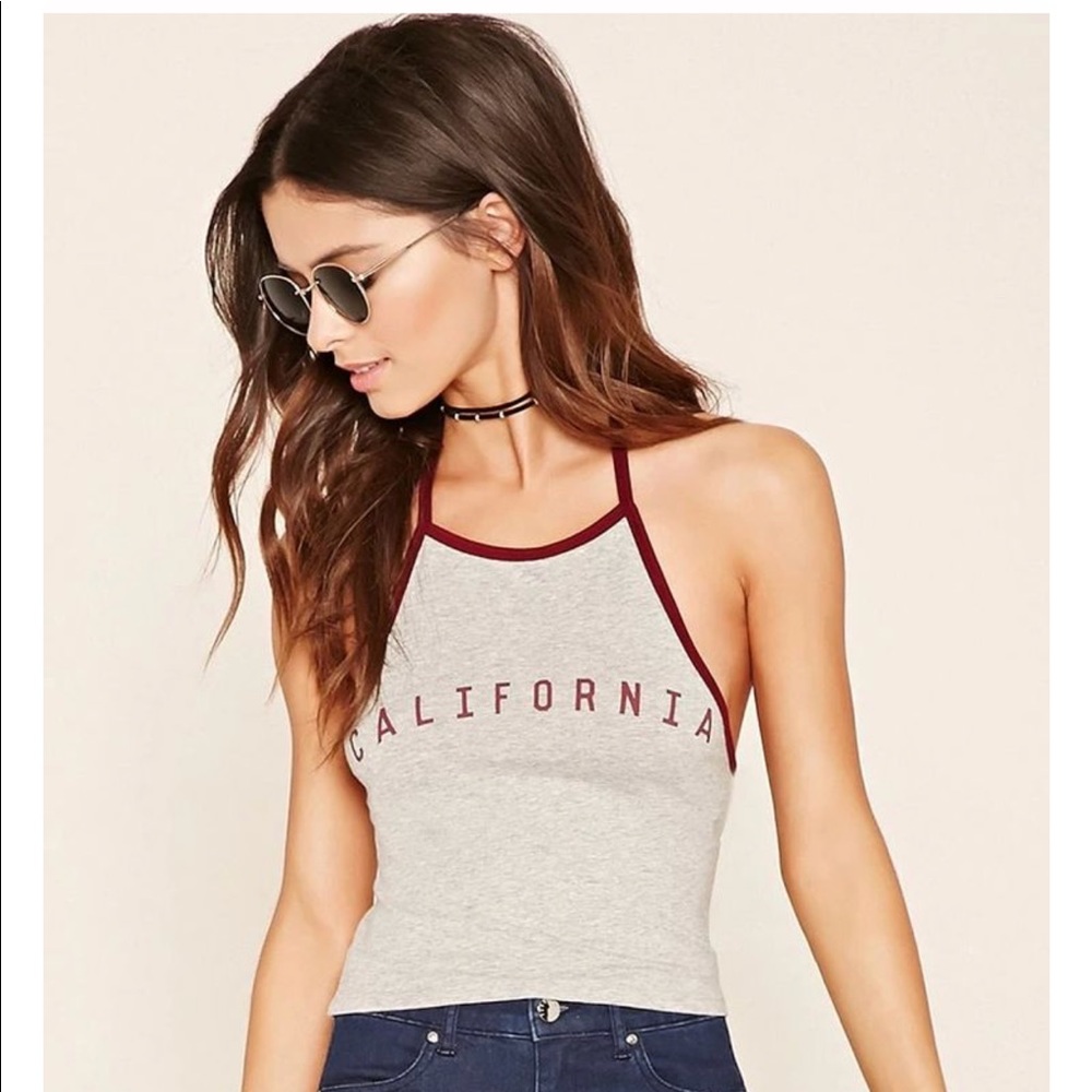 California Halter Top